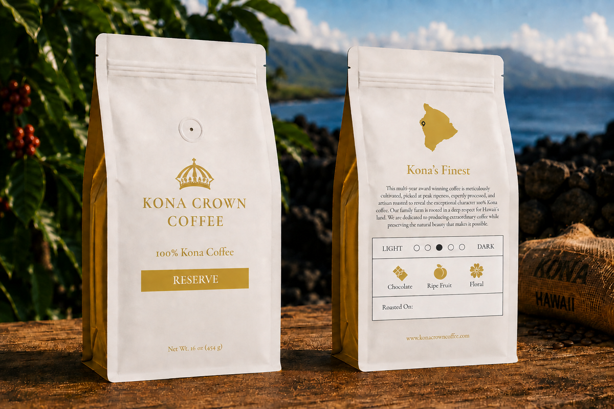 100% Kona Coffee - Reserve - Medium
